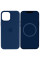 Чохол Silicone case (AAA) full with Magsafe and Animation для Apple iPhone 15 (6.1) - Синій / Storm Blue - фото