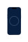 Чохол Silicone case (AAA) full with Magsafe and Animation для Apple iPhone 15 (6.1) - Синій / Storm Blue - фото