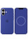 Чехол Silicone case (AAA) full with Magsafe and Animation для Apple iPhone 16 (6.1) - Ultramarine - фото