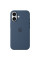 Чехол Silicone case (AAA) full with Magsafe and Animation для Apple iPhone 16 (6.1) - Denim - фото