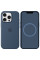 Чехол Silicone case (AAA) full with Magsafe and Animation для Apple iPhone 16 Pro (6.3) - Denim - фото