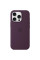 Чехол Silicone case (AAA) full with Magsafe and Animation для Apple iPhone 16 Pro (6.3) - Plum - фото