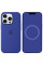 Чехол Silicone case (AAA) full with Magsafe and Animation для Apple iPhone 16 Pro (6.3) - Ultramarine - фото