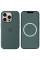 Чохол Silicone case (AAA) full with Magsafe and Animation для Apple iPhone 16 Pro (6.3) - Lake Green - фото