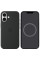 Чехол Silicone case (AAA) full with Magsafe and Animation для Apple iPhone 16 Plus (6.7) - Black - фото