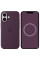 Чехол Silicone case (AAA) full with Magsafe and Animation для Apple iPhone 16 Plus (6.7) - Plum - фото