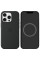 Чехол Silicone case (AAA) full with Magsafe and Animation для Apple iPhone 16 Pro Max (6.9) - Black - фото