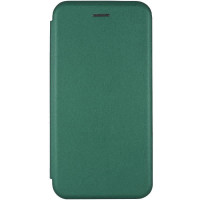 Кожаный чехол-книжка Classy для Xiaomi Redmi Note 8 / Note 8 2021 - Зеленый