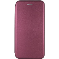 Шкіряний чохол-книжка Classy для Samsung Galaxy S20 FE - Бордовий