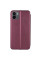 Шкіряний чохол-книжка Classy для Xiaomi Redmi A1 / A2 - Бордовий - фото