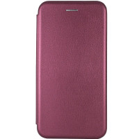 Шкіряний чохол-книжка Classy для Xiaomi Redmi 13C / Poco C65 - Бордовий