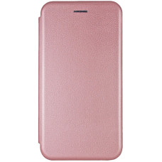 Кожаный чехол-книжка Classy для Xiaomi Redmi Note 14 4G (Int. version) - Rose Gold