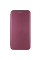 Кожаный чехол-книжка Classy для Xiaomi Redmi Note 14 4G (Int. version) - Бордовый - фото