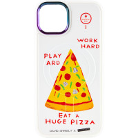 Чехол Funny pictures with MagSafe для Apple iPhone 12 Pro Max (6.7) - Pizza