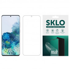 Защитная гидрогелевая пленка SKLO (экран) для Samsung Galaxy S10 - Прозрачный