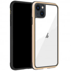 Чехол PC+TPU+Metal K-DOO Ares для Apple iPhone 13 (6.1) - Золотой