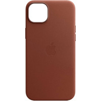 Шкіряний чохол Leather Case (AAA) with MagSafe and Animation для Apple iPhone 12 Pro Max (6.7) - Saddle Brown