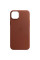 Шкіряний чохол Leather Case (AAA) with MagSafe and Animation для Apple iPhone 12 Pro Max (6.7) - Saddle Brown - фото