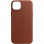 Кожаный чехол Leather Case (AAA) with MagSafe and Animation для Apple iPhone 12 Pro Max (6.7) - Saddle Brown