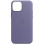 Кожаный чехол Leather Case (AAA) with MagSafe and Animation для Apple iPhone 13 (6.1) - Wisteria