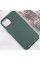 Шкіряний чохол Leather Case (AAA) with MagSafe and Animation для Apple iPhone 13 (6.1) - Sequoia Green - фото