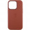 Кожаный чехол Leather Case (AAA) with MagSafe and Animation для Apple iPhone 14 Pro (6.1) - Umber