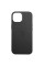 Кожаный чехол Leather Case (AAA) with MagSafe and Animation для Apple iPhone 15 (6.1) - Black