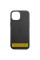 Кожаный чехол Leather Case (AAA) with MagSafe and Animation для Apple iPhone 16 (6.1) - Black - фото