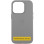 Кожаный чехол Leather Case (AAA) with MagSafe and Animation для Apple iPhone 16 (6.1) - Light Gray