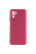 Чехол Silicone Cover Full Camera without Logo (A) для Xiaomi Redmi Note 10 / Note 10s - Бордовый / Marsala - фото