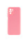 Чехол Silicone Cover Full Camera without Logo (A) для Xiaomi Redmi Note 10 / Note 10s - Розовый / Pink - фото