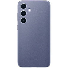 Кожаный чехол Leather Case (AAA) для Samsung Galaxy S24+ - Violet