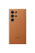 Кожаный чехол Leather Case (AAA) для Samsung Galaxy S24 Ultra - Brown - фото