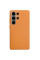 Кожаный чехол Leather Case (AAA) для Samsung Galaxy S25 Ultra - Orange - фото