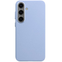 Кожаный чехол Leather Case (AAA) для Samsung Galaxy S25 - Clove Purple