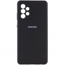 Чехол Silicone Cover Full Camera (AA) для Samsung Galaxy A33 5G - Черный / Black