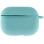 Силиконовый футляр New с карабином для наушников Airpods Pro - Бирюзовый / Marine Green