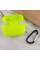 Силиконовый футляр New с карабином для наушников Airpods Pro - Салатовый / Neon green - фото
