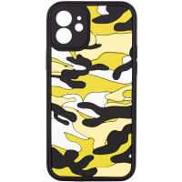 Чохол TPU+PC Army Collection для Apple iPhone 12 (6.1) - Жовтий