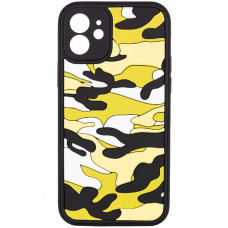 Чехол TPU+PC Army Collection для Apple iPhone 12 (6.1) - Желтый