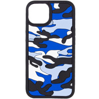 Чохол TPU+PC Army Collection для Apple iPhone 13 (6.1) - Синій