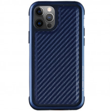 Чехол PC+TPU+Metal K-DOO MARS Series для Apple iPhone 13 Pro (6.1) - Carbon Blue