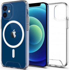 Чехол TPU Space Case with MagSafe для Apple iPhone 11 (6.1) - Прозрачный