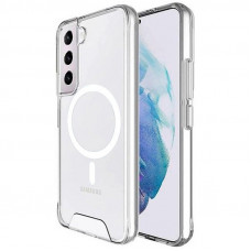 Чехол TPU Space Case with MagSafe для Samsung Galaxy S25+ / S24+ - Прозрачный