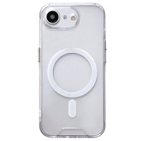 Чохол TPU Space Case with MagSafe для Apple iPhone 16e (6.1) - Прозорий