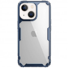 TPU чохол Nillkin Nature Pro Series для Apple iPhone 13 / 14 (6.1) - Синій (прозорий)