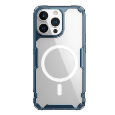 Чехол Nillkin Nature Pro Magnetic для Apple iPhone 13 Pro Max (6.7) - Синий (прозрачный)