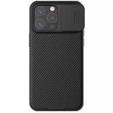 Карбоновая накладка Nillkin CamShield Pro для Apple iPhone 15 Pro Max (6.7) - Black