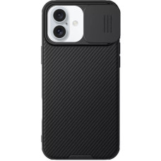 Карбоновая накладка Nillkin CamShield Pro для Apple iPhone 16 (6.1) - Black