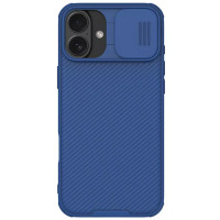 Карбоновая накладка Nillkin CamShield Pro для Apple iPhone 16 (6.1) - Blue